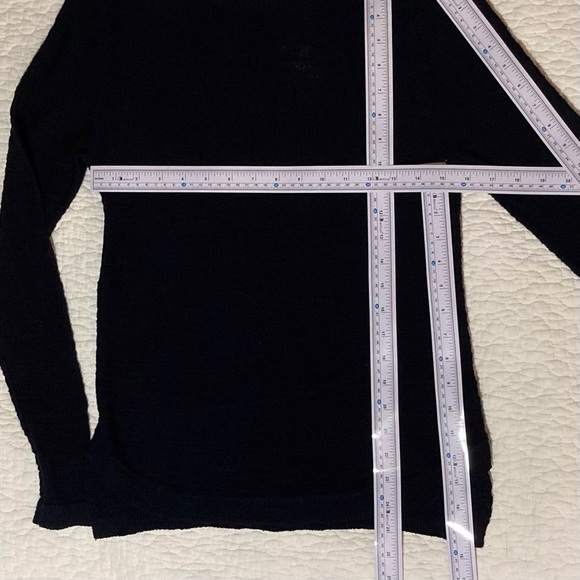 NWT Crown & Ivy Navy Blue Sweater | Size XS | Cotton & Nylon | Resort - Picture 3 of 8